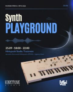 Synth Playground x Rome Future Week 2026